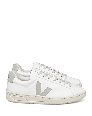 Shop Veja Men's Urca Lace Up Sneakers In White/natural
