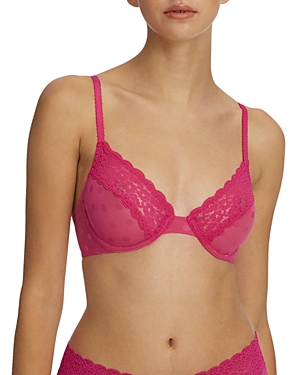 Skarlett Blue Dare Unlined Underwire Bra In Dark Flamingo