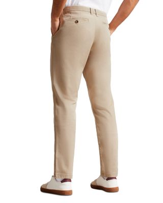 Haydae Slim Fit Textured Chino Pants