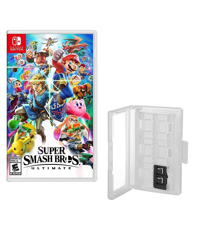 Nintendo Super Smash Bros Game with Game Caddy - Nintendo Switch