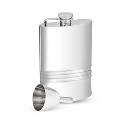 Godinger - Stainless Steel Flask & Funnel