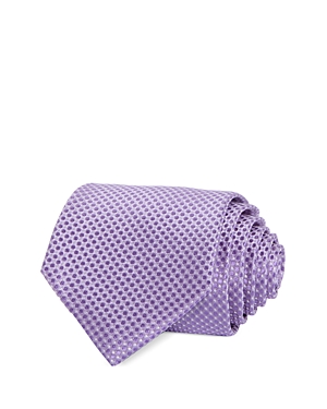 The Men's Store At Bloomingdale's Micro Dot Neat Silk Classic Tie - 100% Exclusive In Lavender