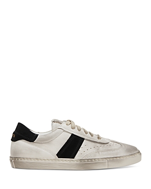 Greats Men's Charlie Lace Up Sneakers In White/black