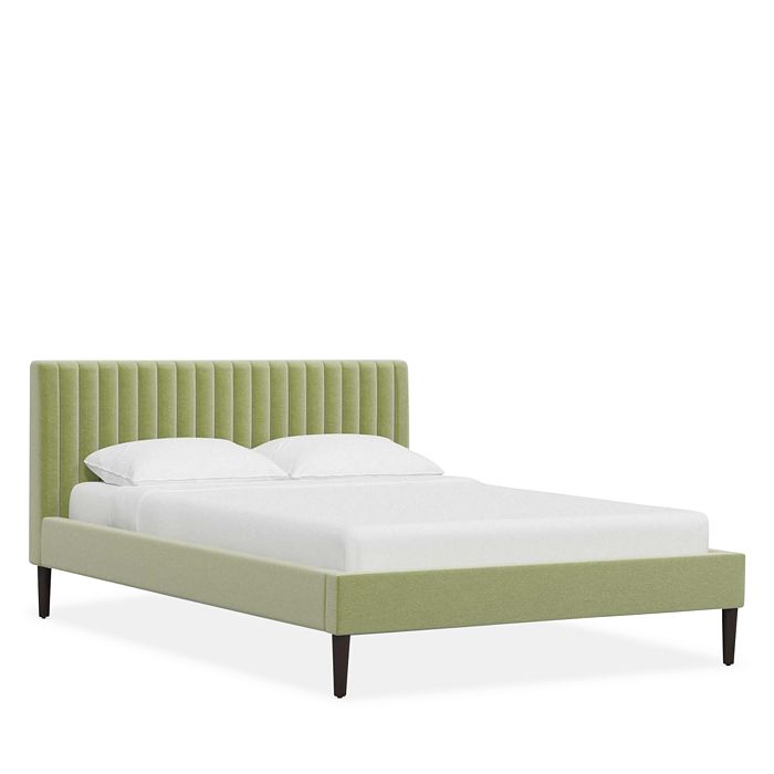 Sparrow & Wren Griffin Boucle Channel Bed, Twin In Titan Sage
