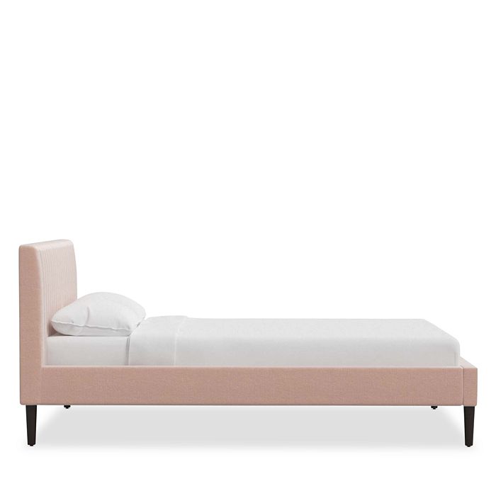 Shop Sparrow & Wren Griffin Boucle Channel Bed, Queen In Titan Pink Champagne
