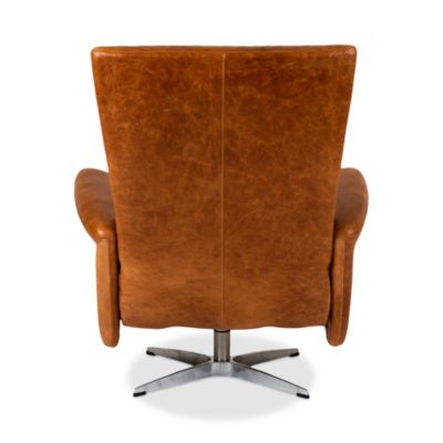 Harlowe Leather Swivel Recliner
