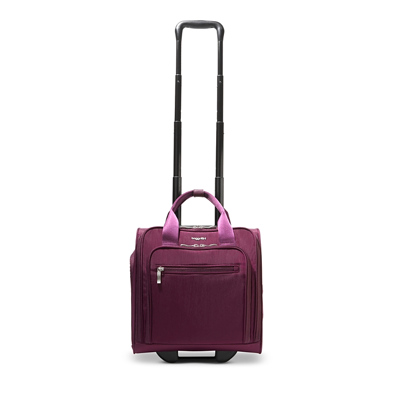 Baggallini 2 Wheel Under Seat Carry On Bag In Mulberry