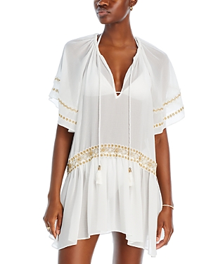 Shop Ramy Brook Whitley Swim Cover Up Dress In White