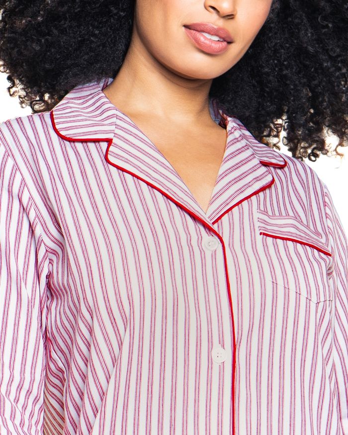 Cotton Ticking Nightshirt