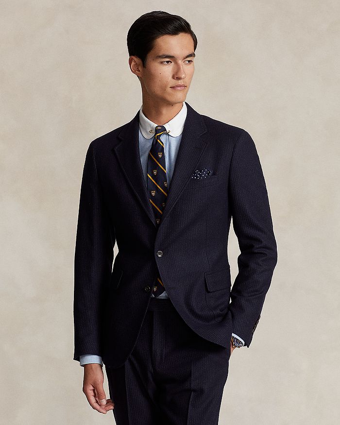 Polo Ralph Lauren Polo Narrow Pinstripe Wool Twill Trim Fit Suit ...