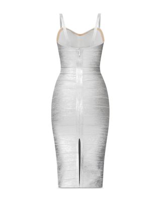 Strappy Sweetheart Neck Bandage Dress