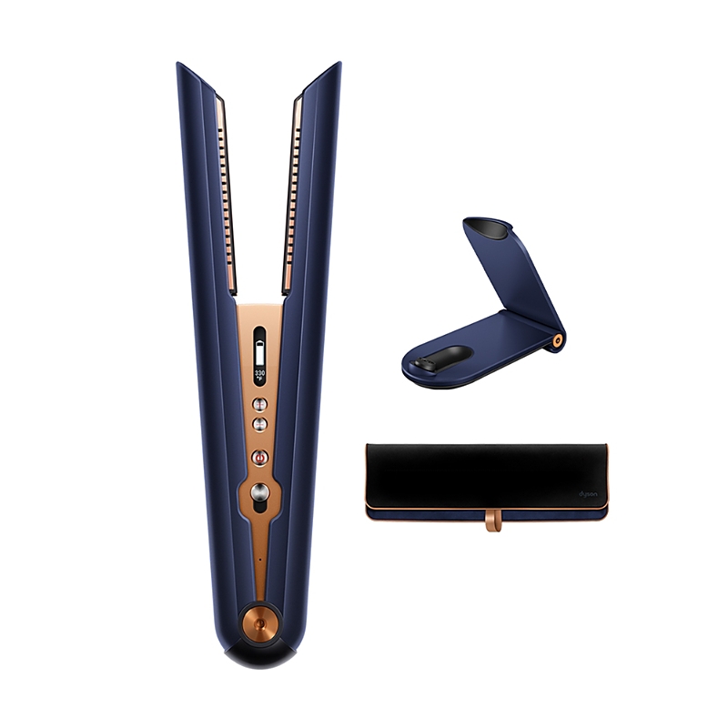 Photos - Hair Dryer Dyson Corrale Hair Straightener Prussian Blue/Copper 33-80B7-7979E39F80DA