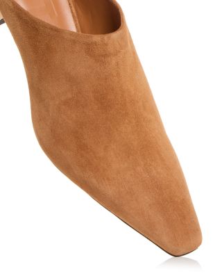 Women&#39;s Wally Suede Mid Heel Mules