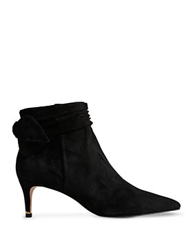 Ted Baker - Women's Yona Suede Bow Ankle Boots