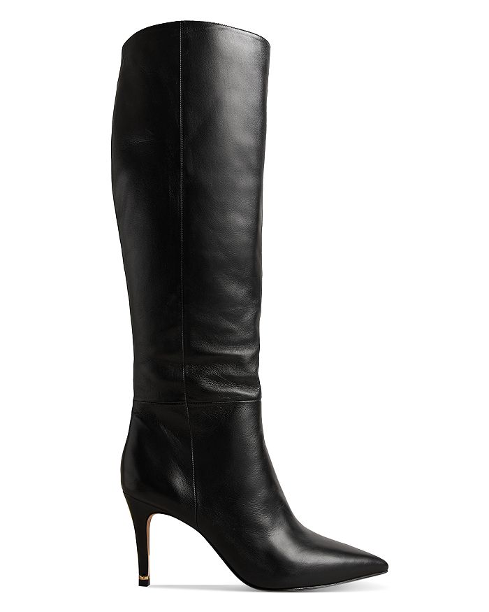 Ted Baker Women's Yolla Leather Stiletto Knee High Boots | Bloomingdale's