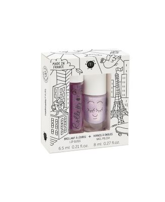 Nail Polish & Lip Gloss Duo Set Lovely City 3-10 - Ages 5-7