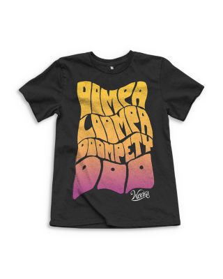 Junk Food - WONKA x Junk Food Girls' Oompa Loompa Tee - Little Kid, Big Kid