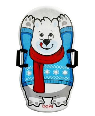 Polar Bear Single Rider Foam Sled, Pack of 2 - Ages 5+