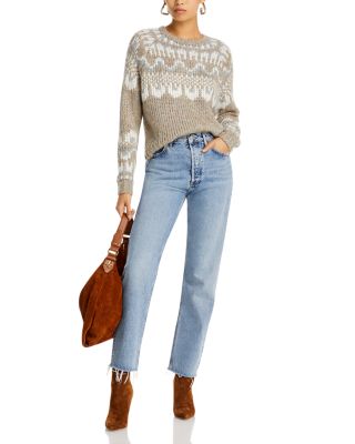 Fair Isle Crewneck Sweater - Exclusive