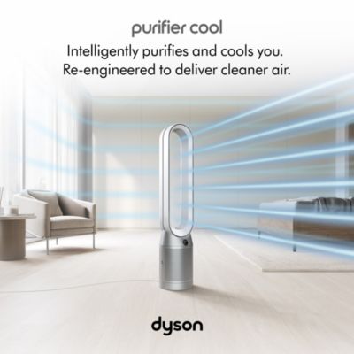 Purifier Cool Connected Tower Fan TP07 | Black/Nickel