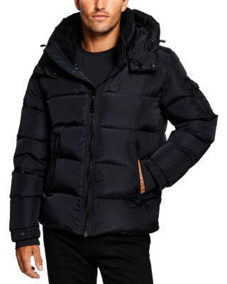 Frontier Quilted Hooded Zip Front Jacket