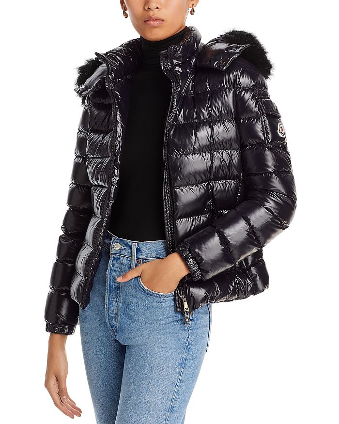 Moncler Bady Faux Fur Short Down Jacket | Bloomingdale's