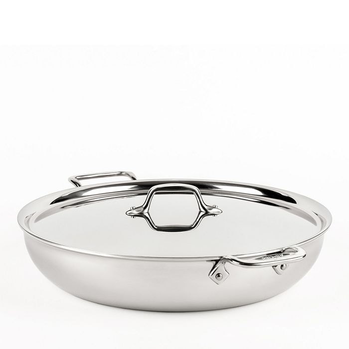 All-Clad D3 Stainless Steel 3-Ply Bonded 7-Quart Sunday Supper Pan