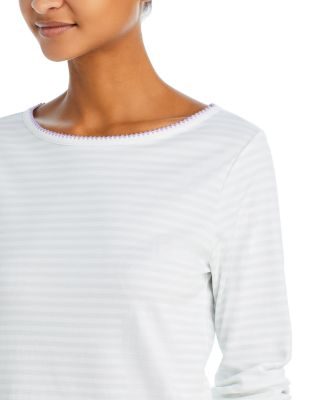 Ellie Striped Cotton Pajama Set