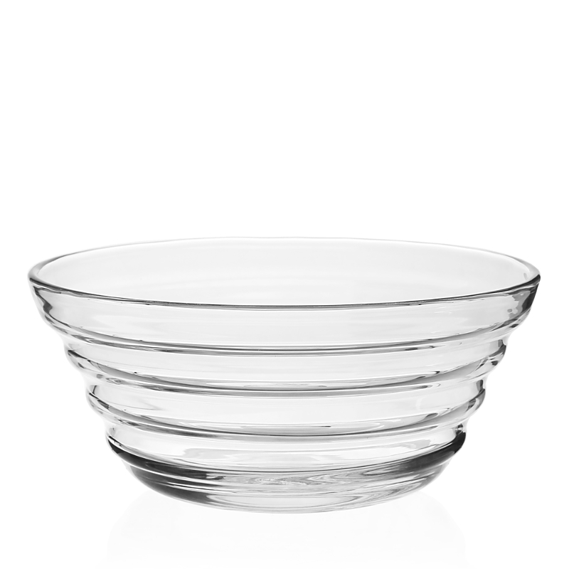 William Yeoward Crystal Ripples 10 Serving Bowl In Clear