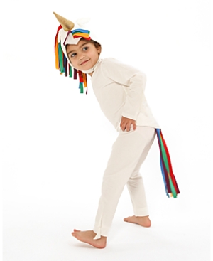 Band of the Wild White Unicorn Pajama Costume - Ages 18 Months-7 Years