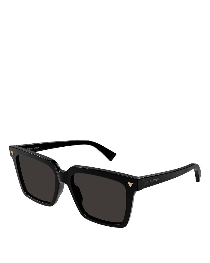 Bottega Veneta - Triangle Stud Square Sunglasses, 55mm