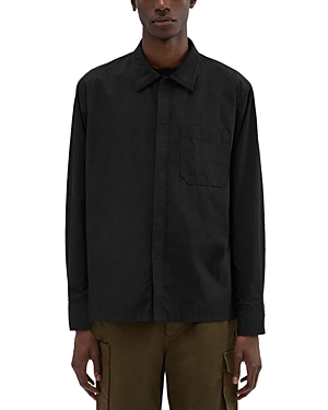 Theory Feather Nylon Shirt In Black