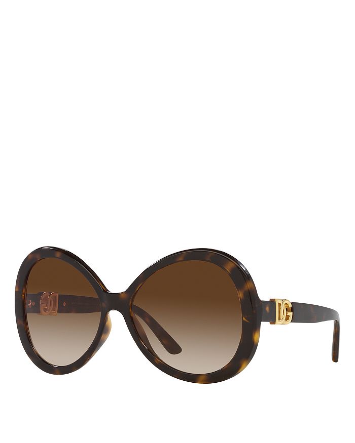 Dolce & Gabbana G6194U Oval Sunglasses, 60mm | Bloomingdale's