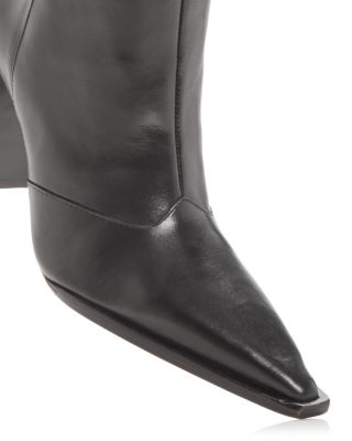 Women's Raffaela Pointed Toe High Block Heel Booties