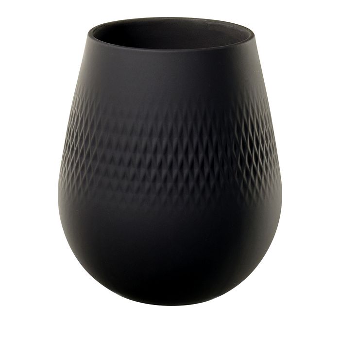 Villeroy & Boch Collier Noir Vase Carre No. 2 Bloomingdale's