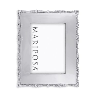 Pearl Drop Engravable Frame, 5" x 7"