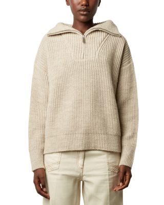 Gerard Darel - Lorca Quarter Zip Sweater