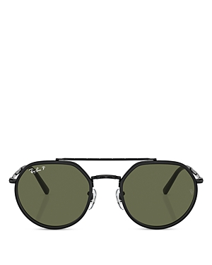 Ray-Ban Mega Hawkeye Square Sunglasses, 53mm