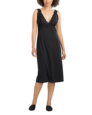 Shop Natori Bliss Harmony Gown In Black