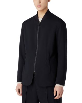 Reversible Twill Zip Jacket