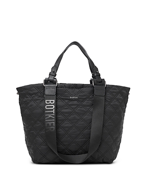Shop Botkier Carlisle Quilted Small Tote In Black