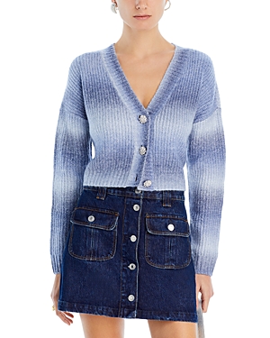 Ombre Check Knit Cardigan - 100% Exclusive