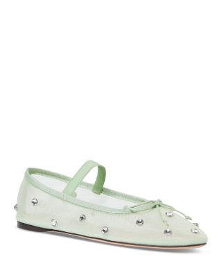 Loeffler Randall - Women's Leonie Embellished Ballet Flats