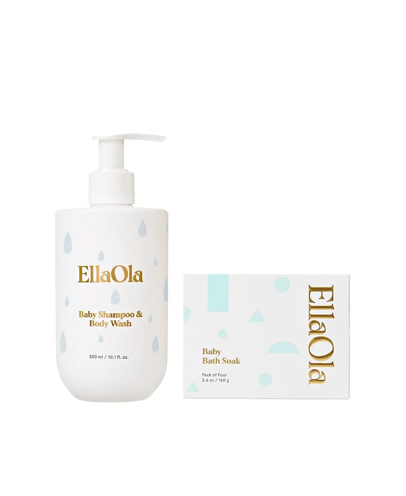 ELLAOLA ELLAOLA ELLAOLA UNISEX THE BATHTIME 2 PIECE SET - BABY
