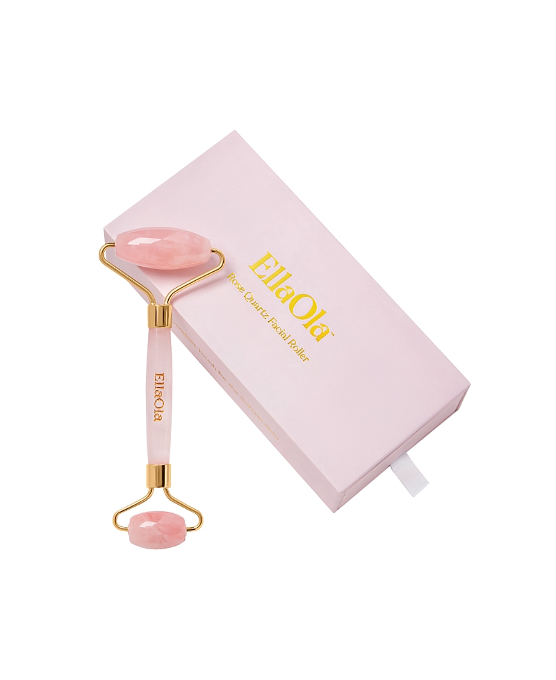 ELLAOLA ELLAOLA ROSE QUARTZ DE-PUFFING FACIAL ROLLER
