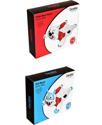 Character Snow Tube Polar Bear & Yeti Bundle - Ages 8+
