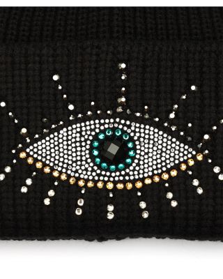 Evil Eye Knit Beanie