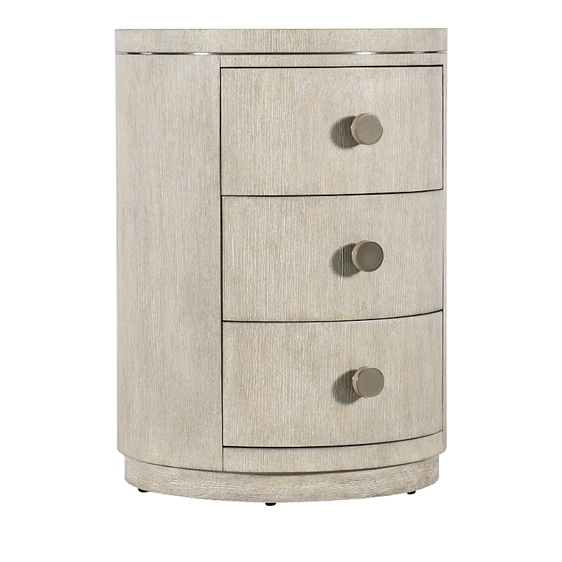 Hooker Furniture Modern Mood 3-drawer Nightstand In Cream