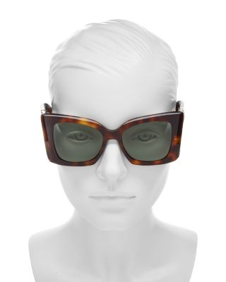 Blaze Monogram Cat Eye Sunglasses, 54mm