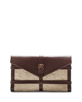 Altuzarra - Watermill Raffia Envelope Clutch